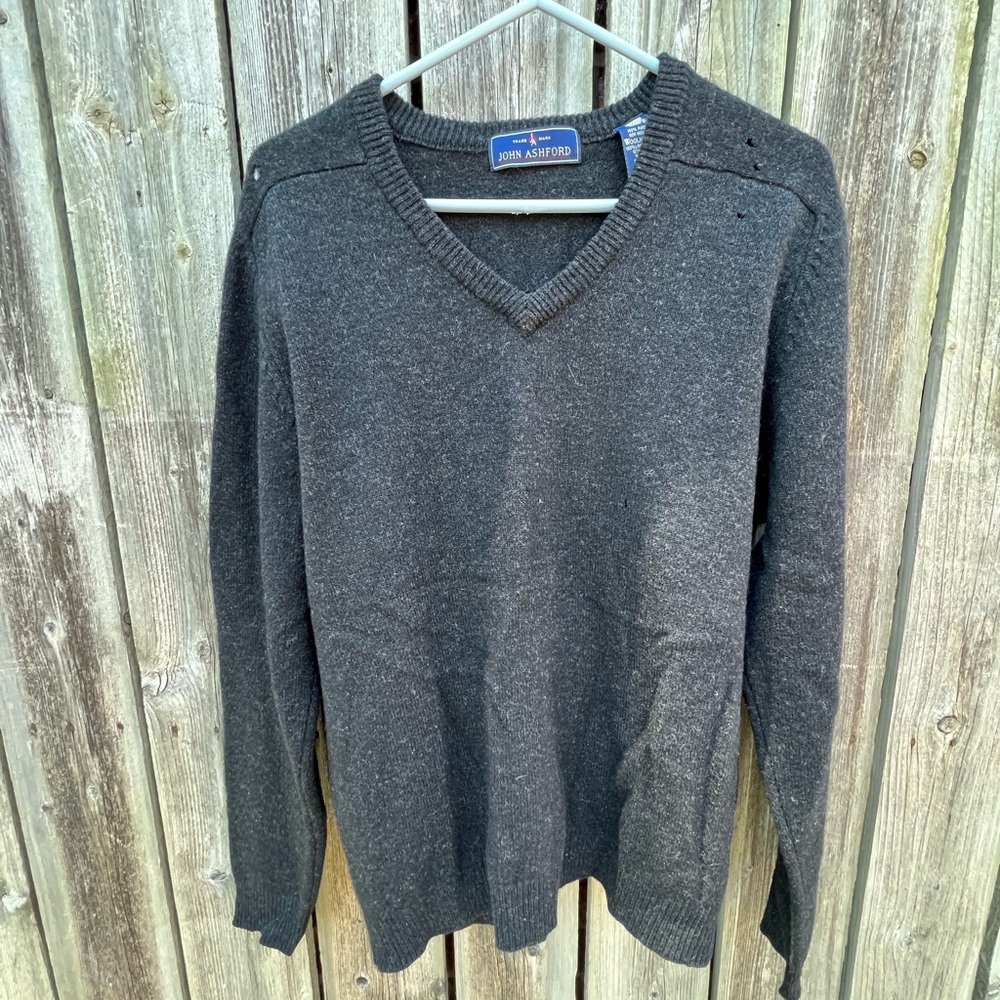 Mens wool sweater